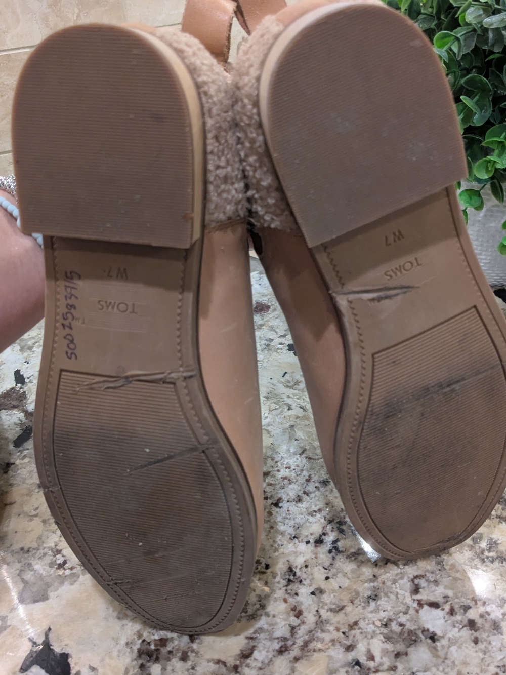 Toms Tan Chelsea Ankle Booties - Slip-On Leather Booties - Picture 4 of 7